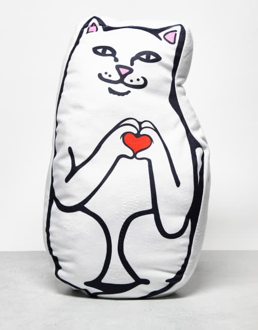 RIPNDIP - Nermal - Coussin à imprimé cœur - Noir