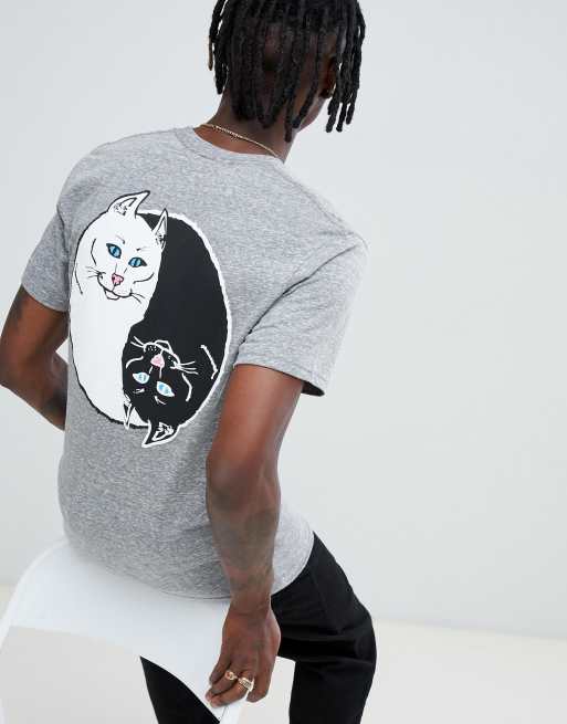 RIPNDIP Nermal yang t-shirt in grey