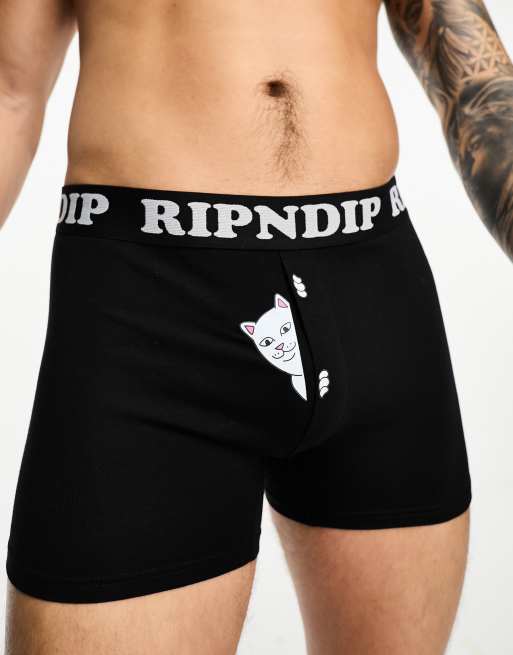 RIPNDIP - Peek A Nermal - Boxer neri, 3 di 4