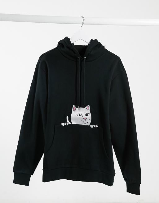 RIPNDIP - Peeking Nermal - Sort hættetrøje