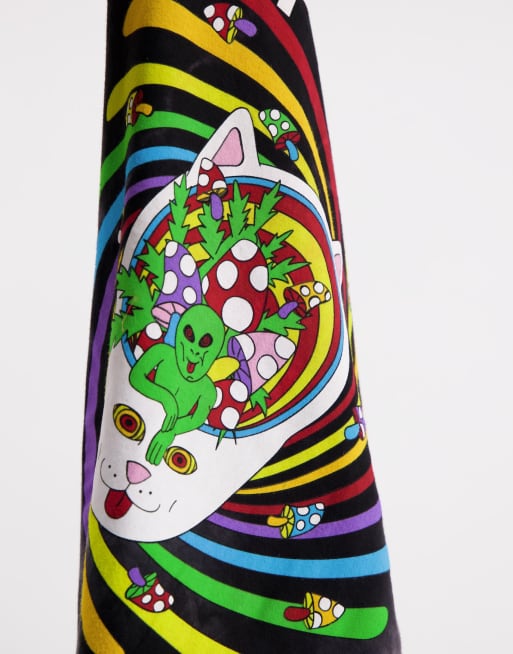 RIPNDIP - Tie-dye touch of psych - T-shirt in paars, 2 van 4
