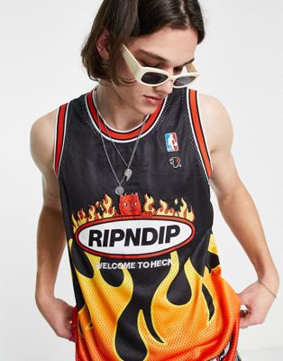 RIPNDIP welcome to heck basketball vest in multi