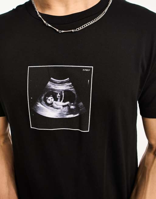 RIPNDIP - Young Nerm - T-shirt avec imprimé sur la poitrine - Noir, 3 de 4