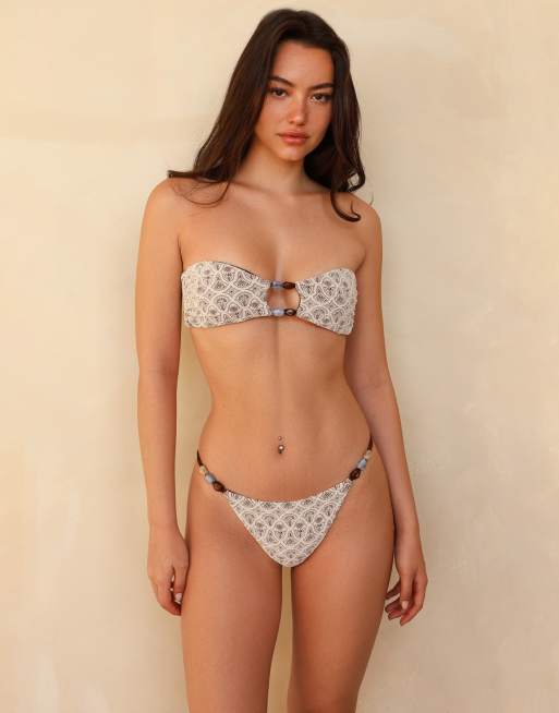 Ris-k Aftersun bandeau bikini, 2 of 3