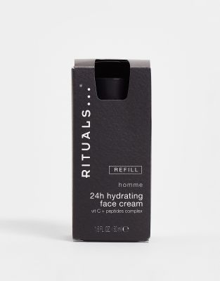 Rituals Homme 24h Hydrating Face Cream Refill 50ml-No colour