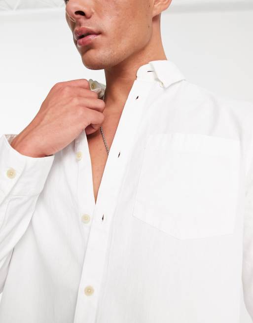 River island best sale mens white shirt