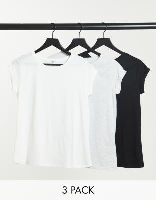 river island plain t shirts