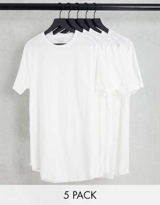 asos 5 pack t shirts