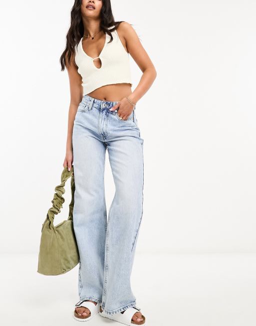 Mid rise best sale denim jeans