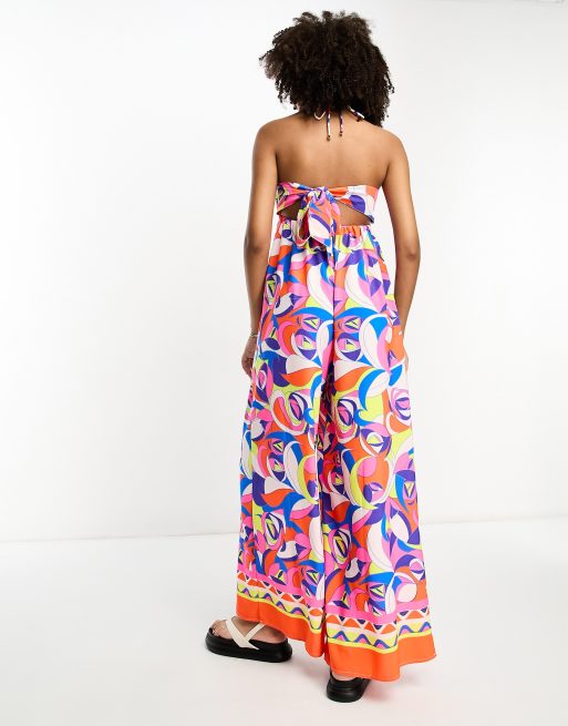 Blue island beach jumpsuit hot sale