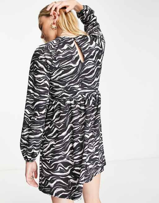 Zebra print hotsell dress river island