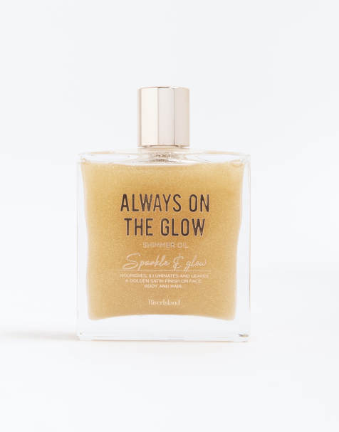 River Island Always on the glow shimmer body and hair oil in no colour - view 1