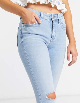river island light blue jeans