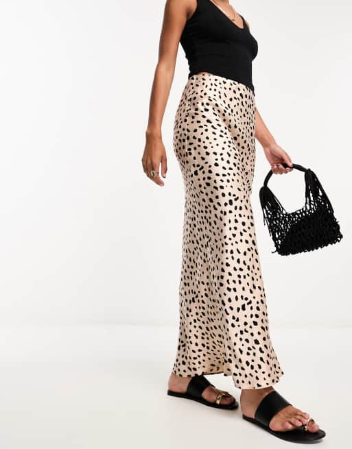 Animal print skirt river island sale