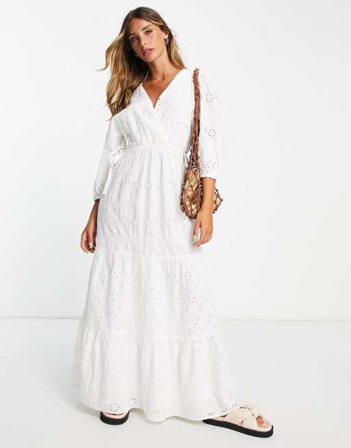 Smock maxi sales dress uk