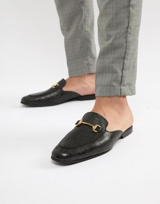 river island backless loafers