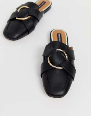 dune gene backless loafers