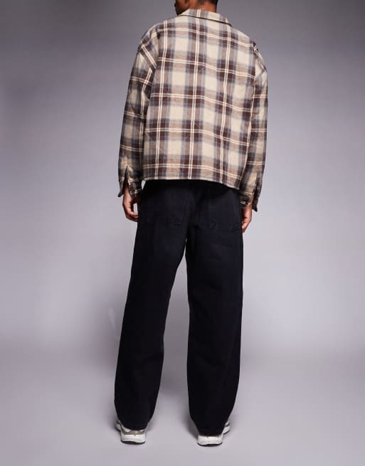 River Island baggy washed jeans in black, 3 of 5