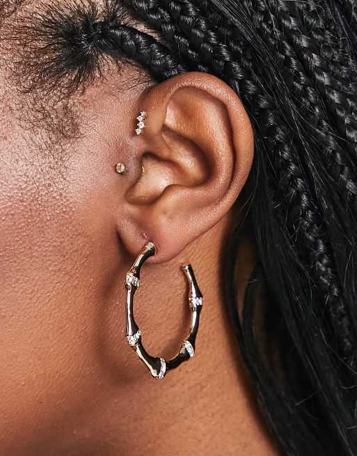 River island deals hoop earrings