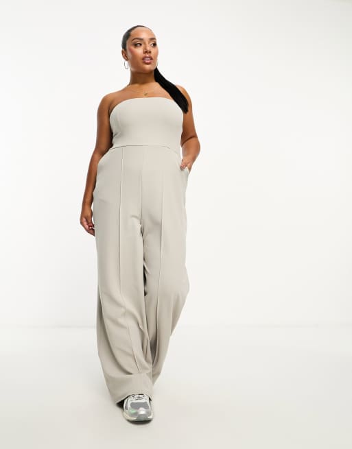 River island store grey jumpsuit