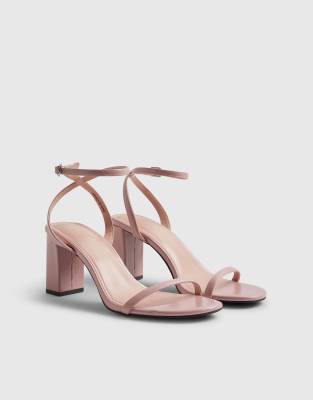  Barely there heeled sandals 