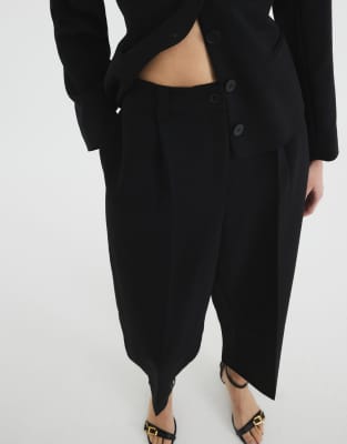 RIVER ISLAND BARREL LEG PANTS 