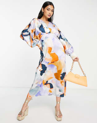 midi abstract dress