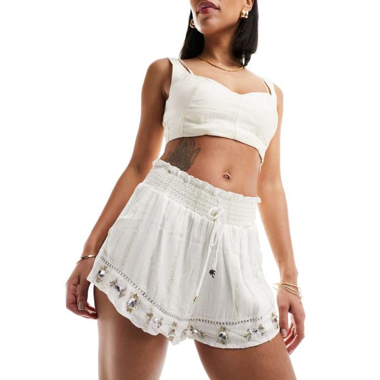 Ladies shorts river island best sale