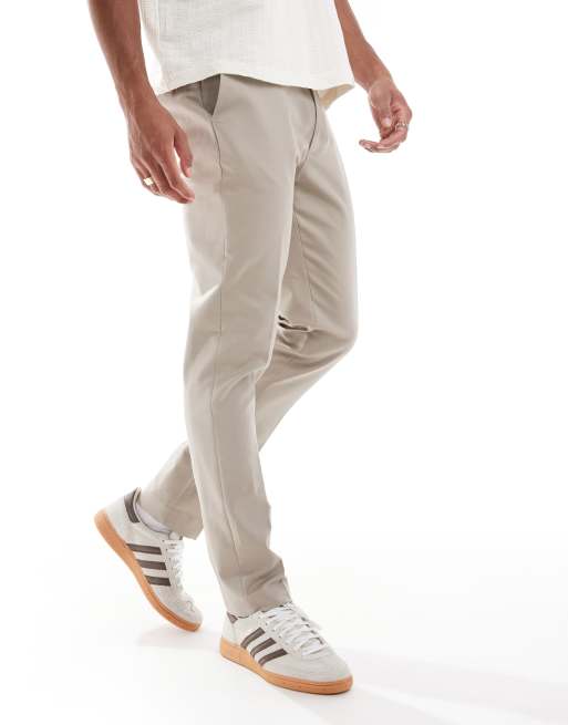 River Island – Beige chinos med smala ben, 2 av 5