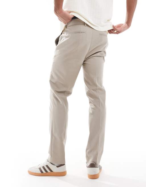River Island – Beige chinos med smala ben, 5 av 5