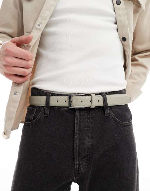 River Island belt in grey