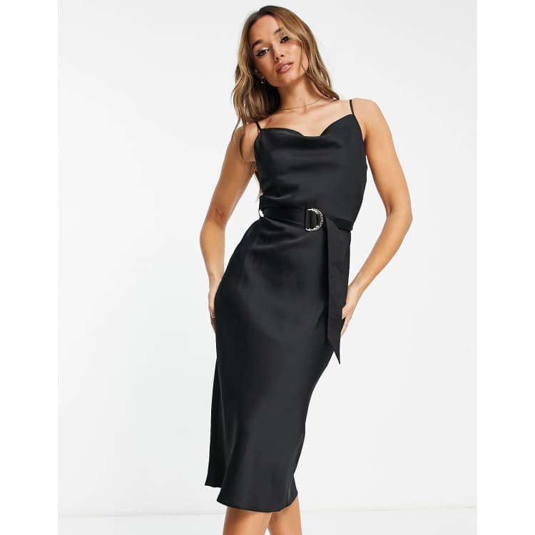 Cowl neck dress river island best sale