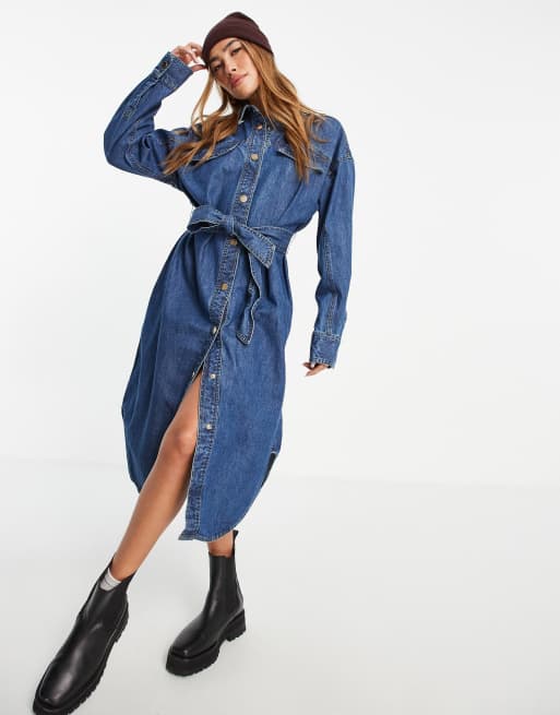 River island sale denim dress asos