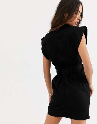 asos belted dress