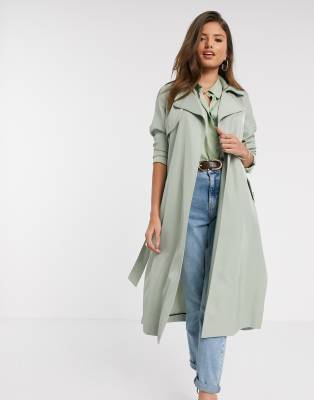 river island wrap coat