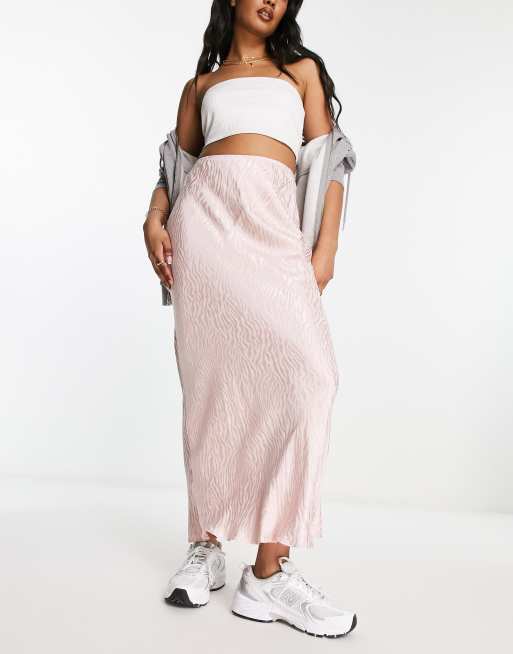 Light pink maxi clearance skirt