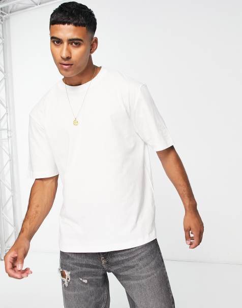River Island – Biały t-shirt oversize - view 1