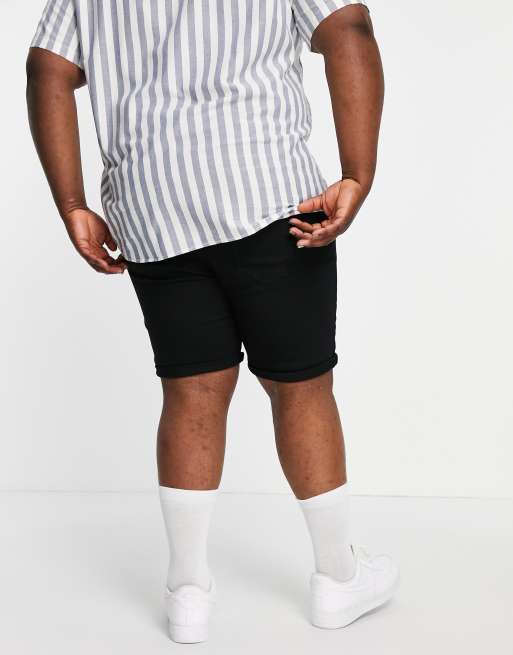 Big and tall denim shorts deals