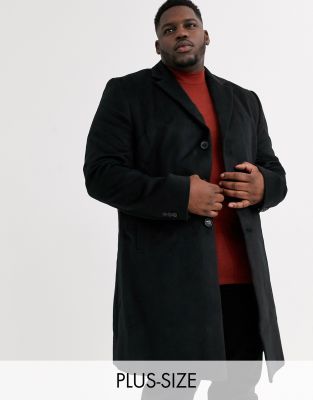 big and tall overcoats