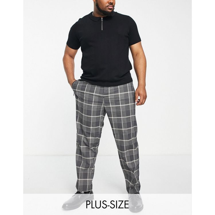 Regular Fit Plaid Pants - Dickies US