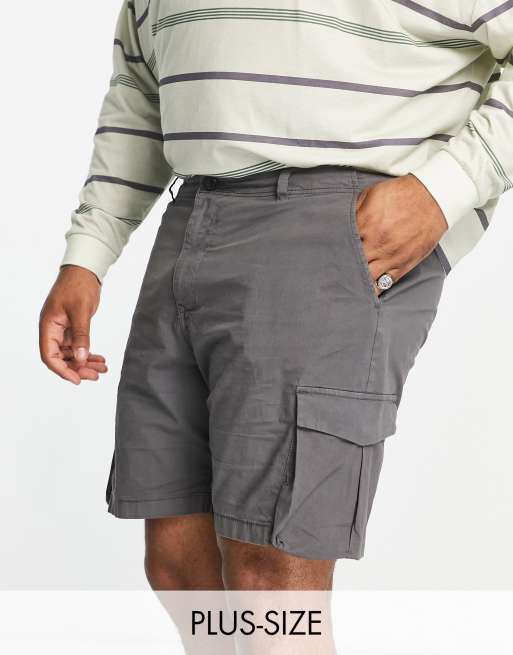 Grey hot sale combat shorts