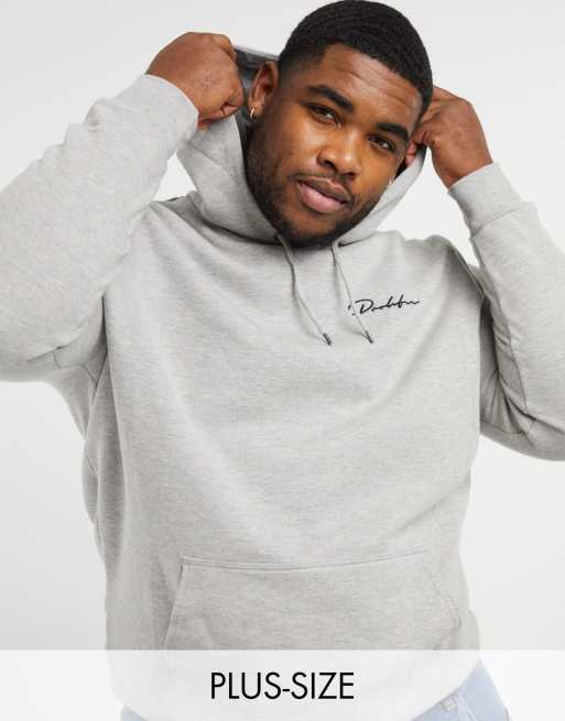 Slim fit hot sale grey hoodie