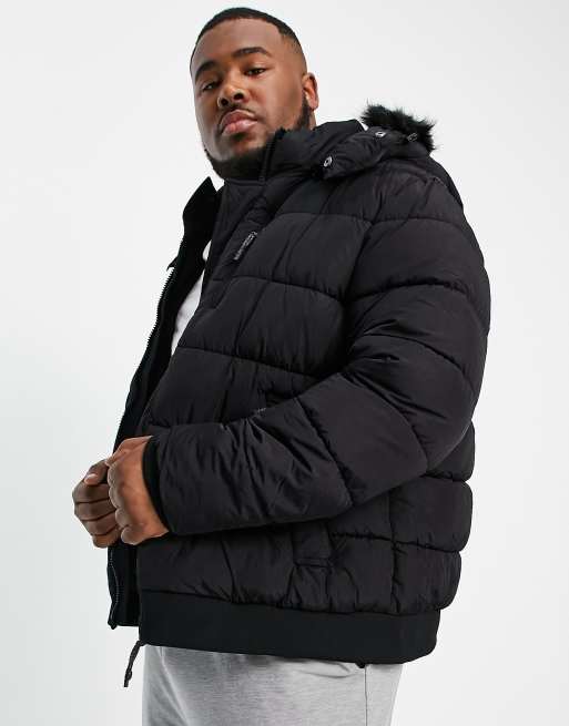 Mens big 2025 puffer jacket