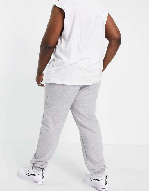 Big and tall online grey sweatpants