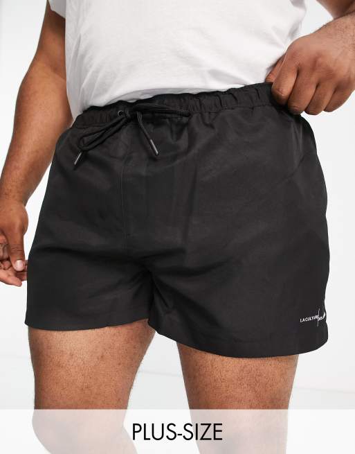 River Island Big & Tall - Short de bain - Noir