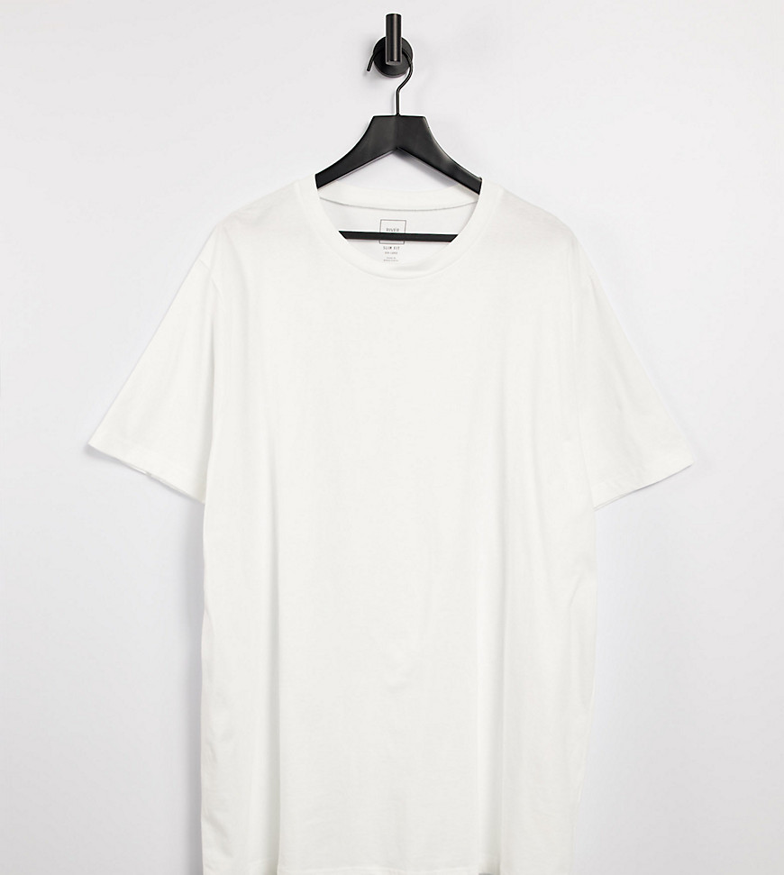 River Island Big & Tall short sleeve t-shirt in white