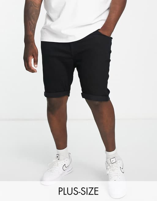 Mens denim shop shorts river island