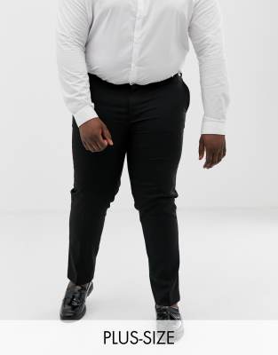 big and tall black pants