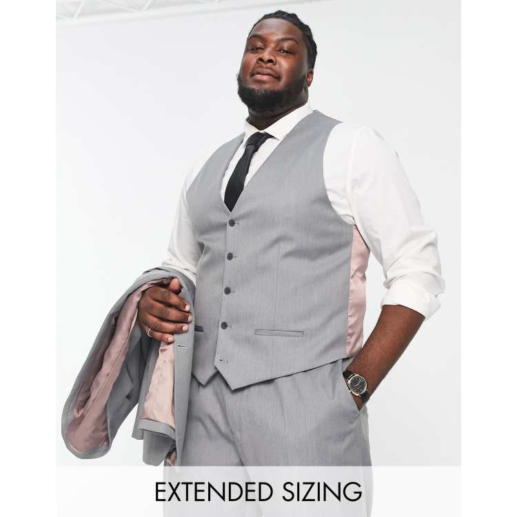 Big and tall formal vest sale