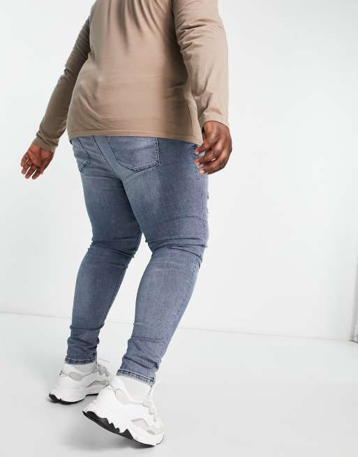 Skinny jeans for fat 2024 men